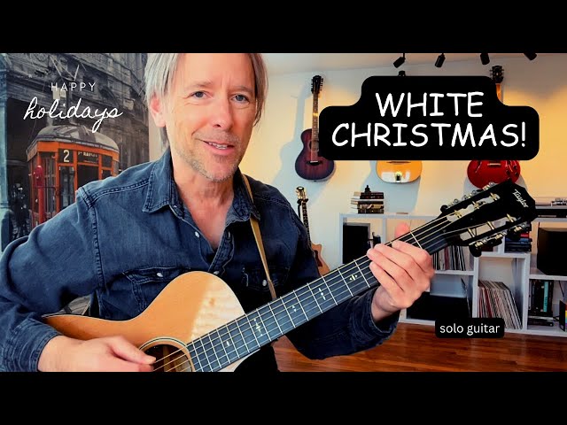 White Christmas for solo guitar