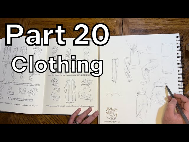 Drawing Clothing - AL Method - Part 20 “Fun with a Pencil”