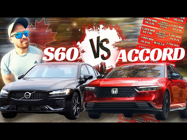 Volvo S60 vs Honda Accord: Which Hybrid Respects Your Fuel Dollars The Most?? (DEEP COMPARISON)