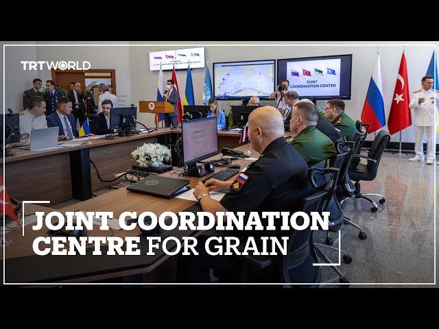 Türkiye officially opens Joint Coordination Centre for Ukraine grain in Istanbul