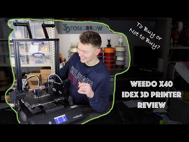 Weedo X40 3D Printer Review Review - Budget IDEX 3D Printer - Independent Dual Extruder