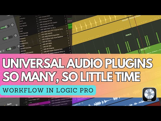 Universal Audio Plugins And How To Keep Track Of Them.(It's A Problem)