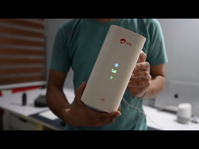 Airtel Airfiber Review. Don't Buy it in 4G.
