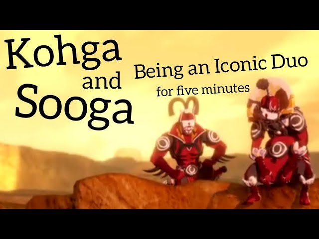 Master Kohga & Sooga being an iconic duo for 5 minutes