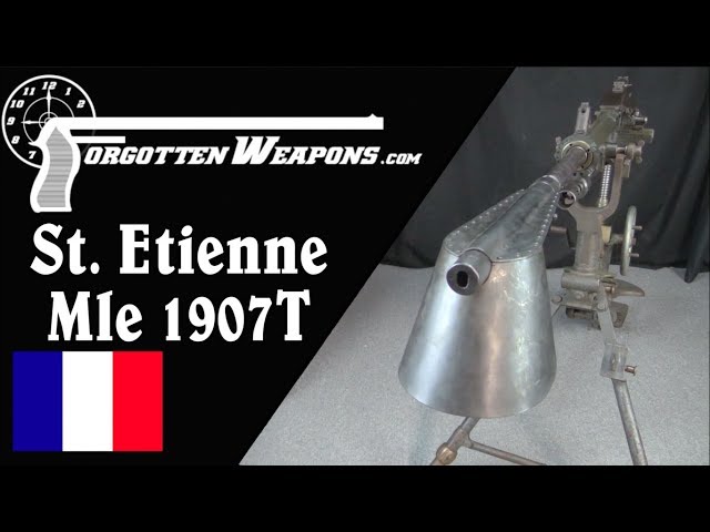The St Etienne Mle 1907: France's Domestic Heavy Machine Gun