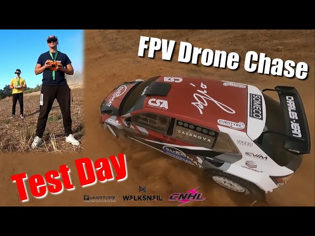 FPV Drone Chase Test Day Skoda "Casanova Sport Auto" FULL VERSION - LS FPV / Yo2B Production