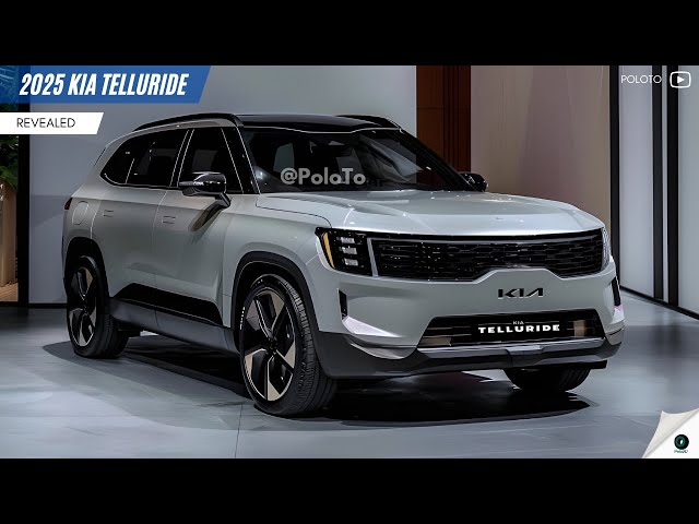 2025 Kia Telluride Revealed - more advanced technology and design packages!