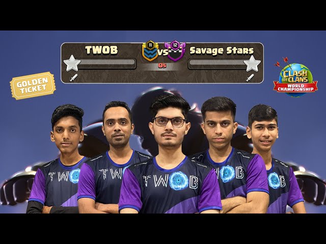 World championship match against Savage Stars (Clash of Clans)