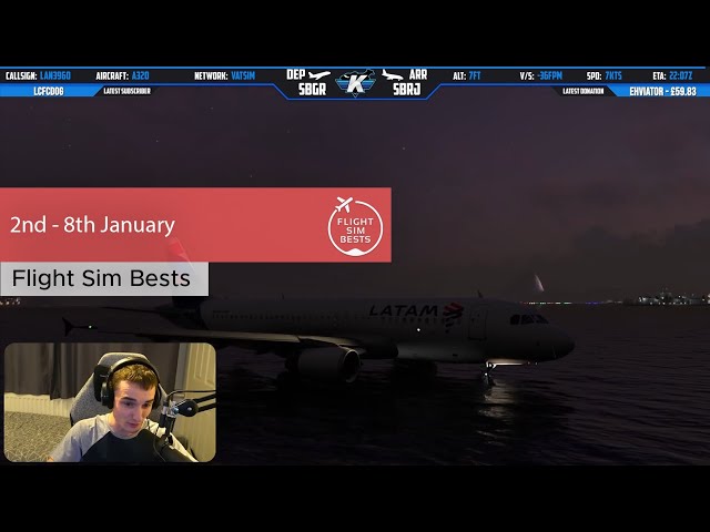 Flight Sim Bests Moments Weekly | 2nd - 8th January
