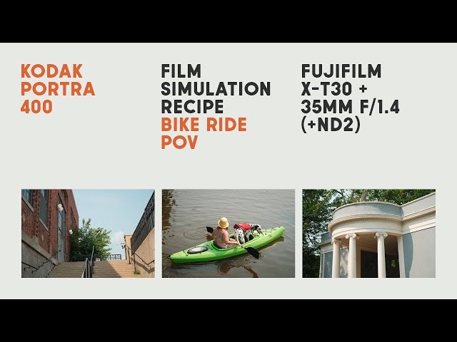 Kodak Portra 400 Film Simulation Recipe (Fujifilm X-T30 + Fujinon 35mm f/1.4)