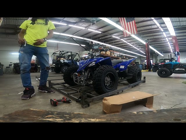 NEW YFZ-450 (2023)  Un-Creating and Time-Lapse Build