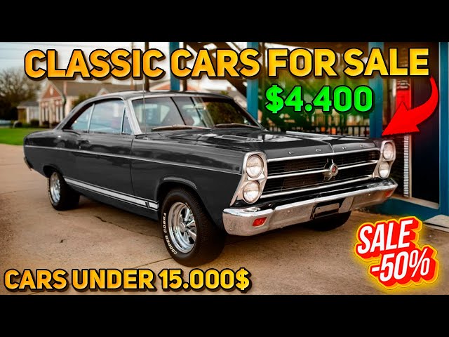 20 Magnificent Classic Cars Under $15,000 Available on Craigslist Marketplace! Perfect Cheap Cars!