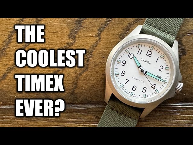 [Quick Look] Timex x Huckberry Titanium Auto Field Watch / A really cool limited-edition Timex!