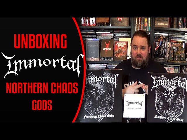 Neues Vinyl - Unboxing Immortal Northern Chaos Gods