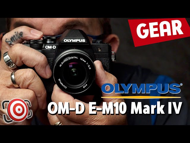 Olympus OM-D E-M10 Mark IV Camera - Smaller, Lighter & More Features!