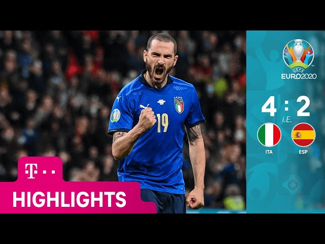 Italien - Spanien, Highlights | UEFA EURO 2020, Halbfinale | MAGENTA TV