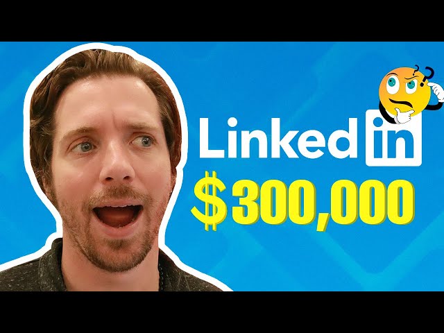 This LinkedIn message template made us 300k