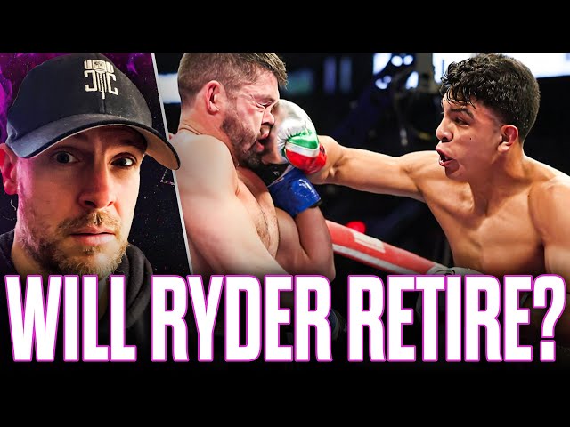 Will JOHN RYDER Retire? | Munguia vs Ryder & Crocker vs Felix Card Reactions