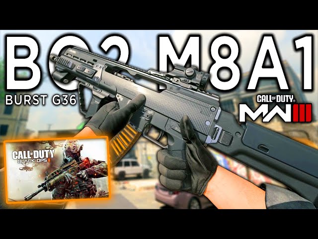 Black Ops 2 M8A1 is Back - 4 Rounds Burst G36 (Holger-556) - Modern Warfare 3 Multiplayer Gameplay