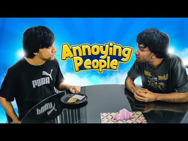 Annoying Things People Do | বিরক্তিকর মানুষ | KaaloBador