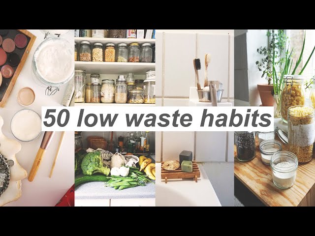 50 OF MY DAILY ZERO WASTE HABITS IN 24 HOURS