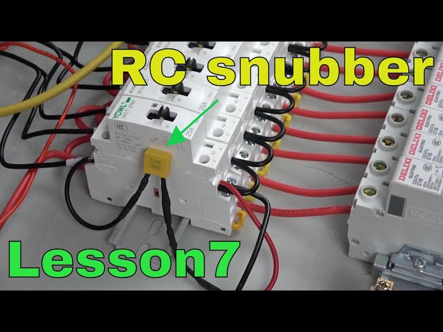 【IoT training lesson beginners #07】why use RC snubber for AC contactor