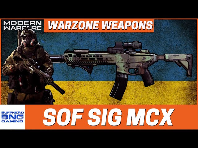 Ukrainian Special Forces SIG MCX - Call Of Duty Warzone