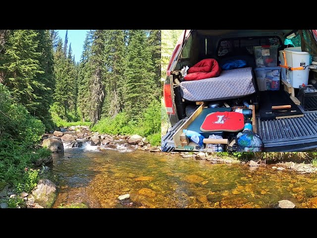 A stream so EXCEPTIONAL a FOREST FIRE couldn't stop me and THE PERFECT OFF ROAD CAMPER BUILD! p25