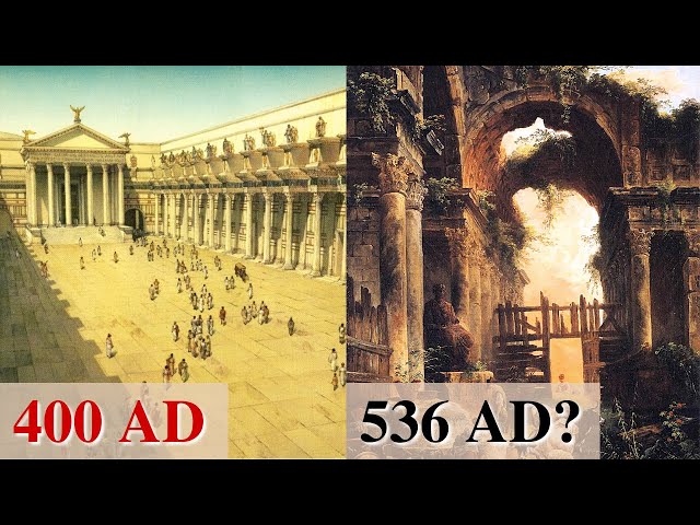 What was life like in the ancient city of Rome after its fall in 476 AD?
