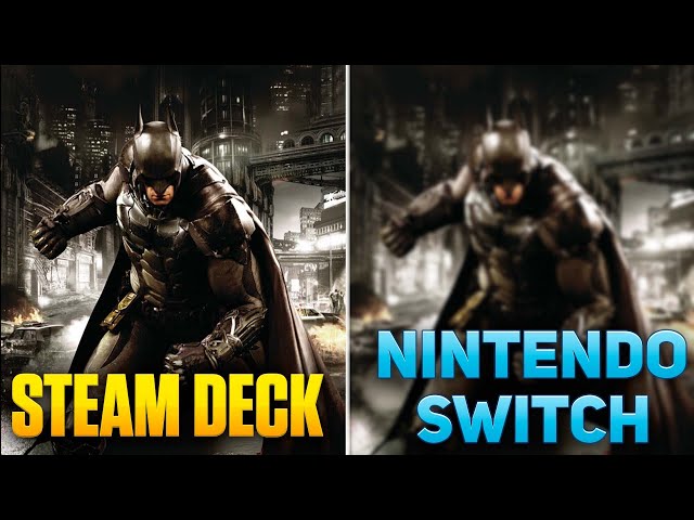 Steam Deck vs Nintendo Switch - Batman: Arkham Knight