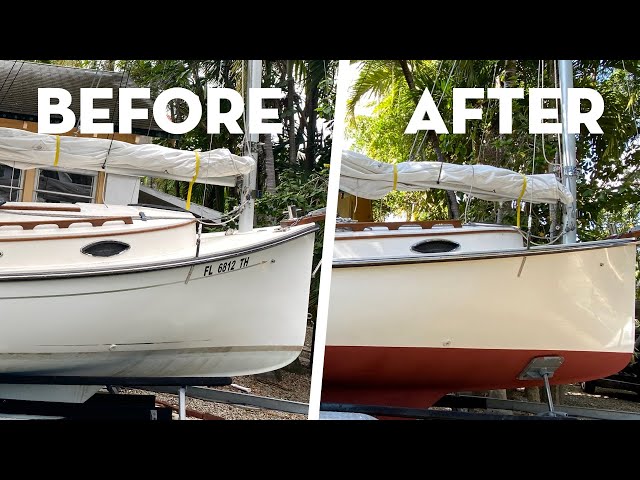 How To Bottom Paint A Trailer Sailer