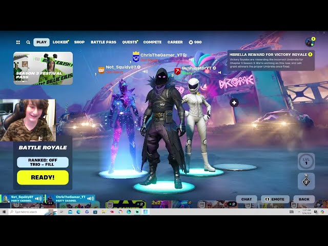 *NEW FORTNITE SEASON* Playing with subscribers Fortnite live #fortnite #playingwithsubscribers