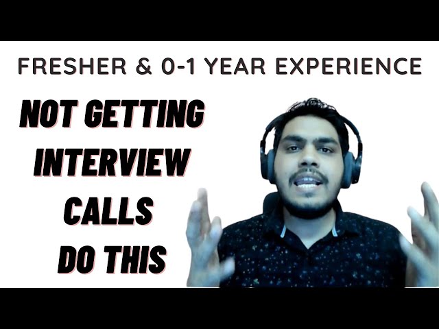 Not getting interview calls From Naukri, LinkedIn | Frontend Roles | Fresher off campus| Do This