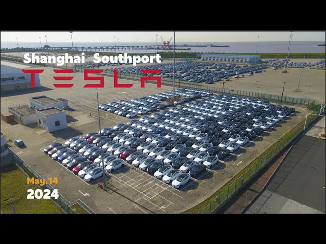 Shanghai Southport Tesla Clears Inventory, Export Delivery Pause I 4K