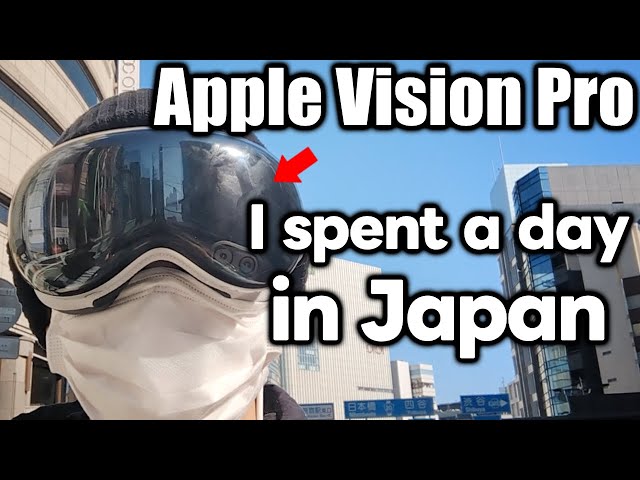 I Spent a day in Apple Vision Pro in JAPAN - REVIEW