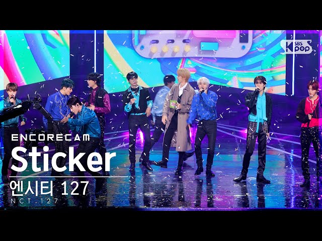 [앵콜캠4K] 엔시티 127 'Sticker' 인기가요 1위 앵콜 직캠 (NCT 127 Encore Fancam) | @SBS Inkigayo_2021.10.03.