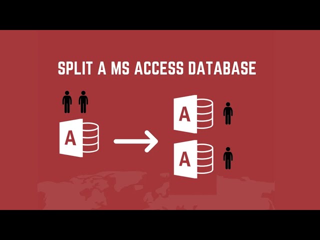 MS Access - How to split your database and allow multiple users to enter data at the same time