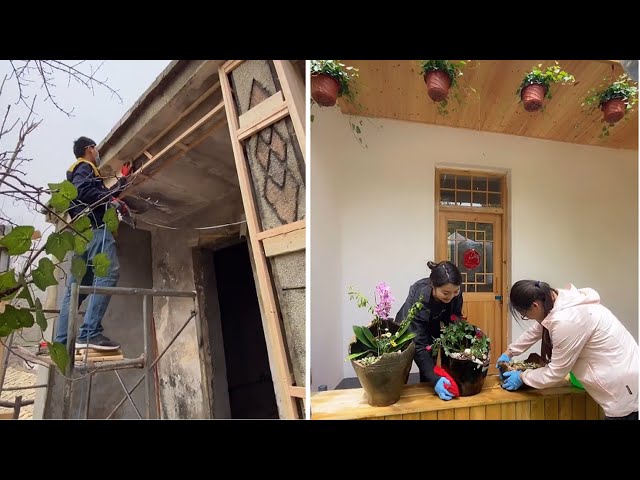 Beautiful girl renovates old house and garden to become more wonderful | WU Vlog ▶ 47