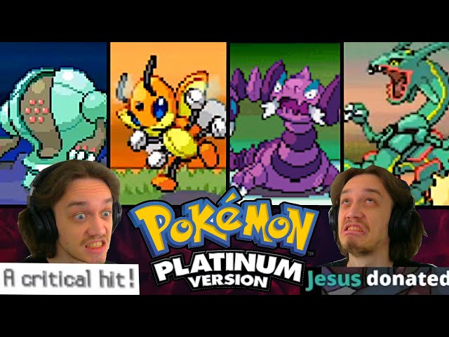 Pokemon Platinum DEATH MONTAGE!  |  One Death Run Challenge Highlights