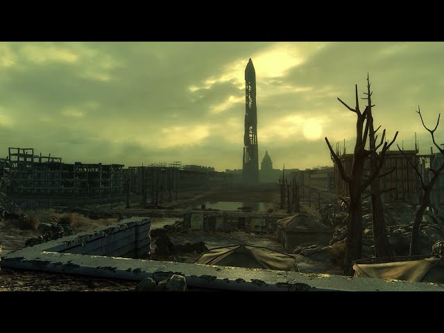 I Don't Want to Set the World On Fire — Sunrise at the Lincoln Memorial — Fallout 3