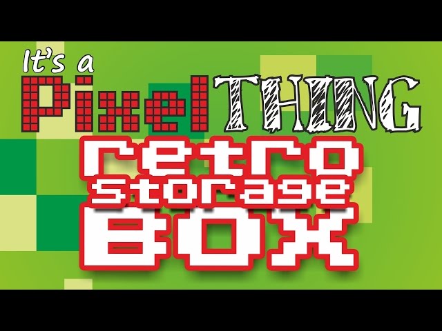 My awesome little Retro Storage Box