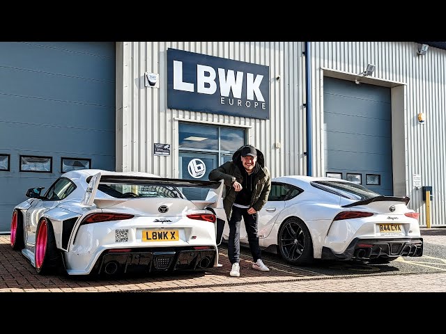 FIRST LOOK AT THE UK'S FIRST LIBERTY WALK TOYOTA SUPRA