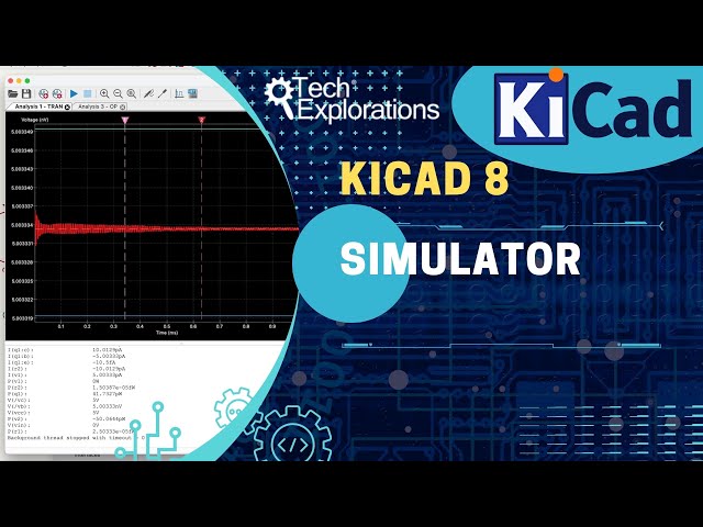 KiCad 8: Simulator - custom signals, new simulation types