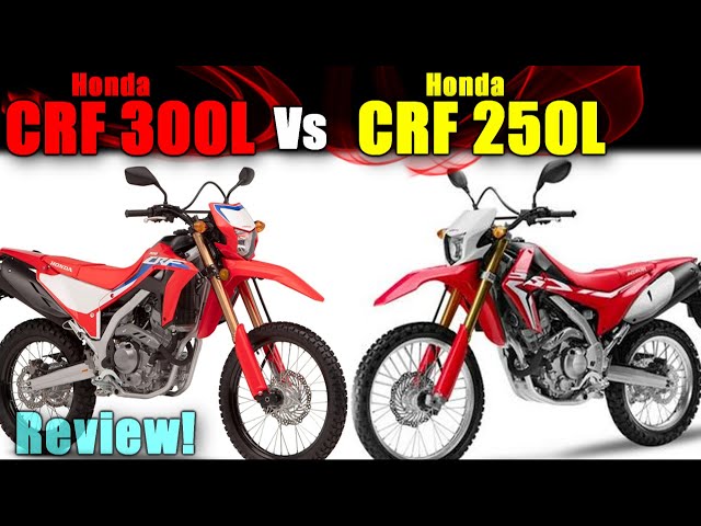 Honda CRF300L and Honda CRF250L Review and Comparison - Is it worth it to upgrade to the 300L?