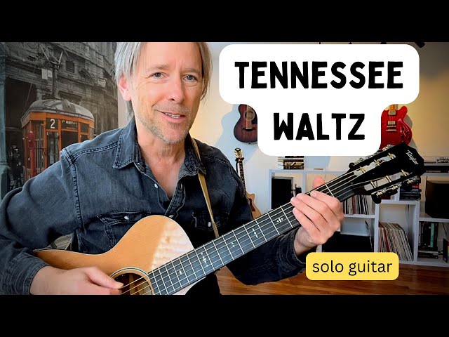 How to play “Tennessee Waltz” for solo guitar. Lesson / Tabs