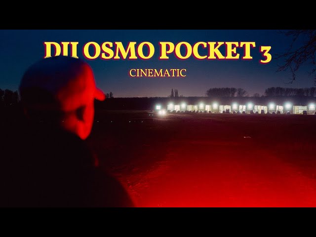 dji osmo pocket 3 is amazing in low light.