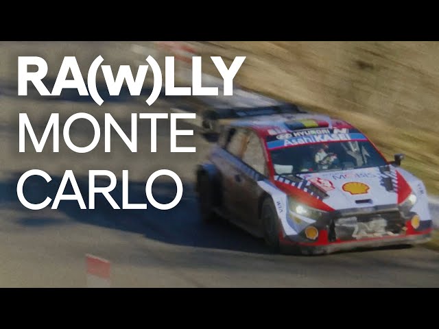Best of RAW | Monte Carlo Hyundai i20 N Rally1 FLAT OUT and MAX ATTACK 4K