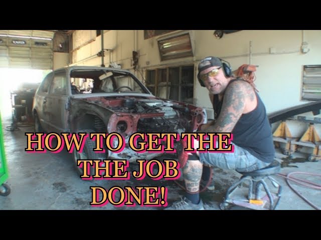 How To Restore A "THROW AWAY CAR" - For REAL!  RUSTED METAL
