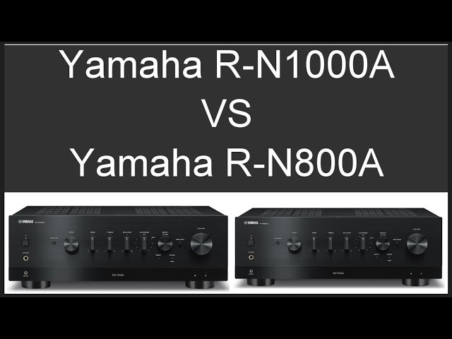 Difference between Yamaha R-N1000A vs Yamaha R-N800A Network Receiver | RN1000A and RN800A specs