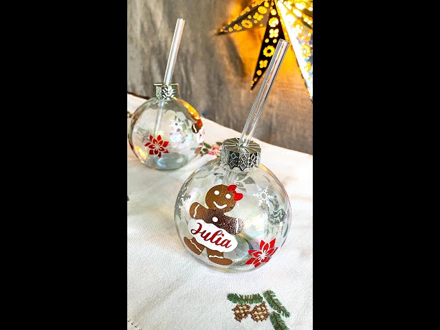 Gläser für Weihnachten personalisieren mit Cricut Joy / Weihnachts DIY mit dem Plotter